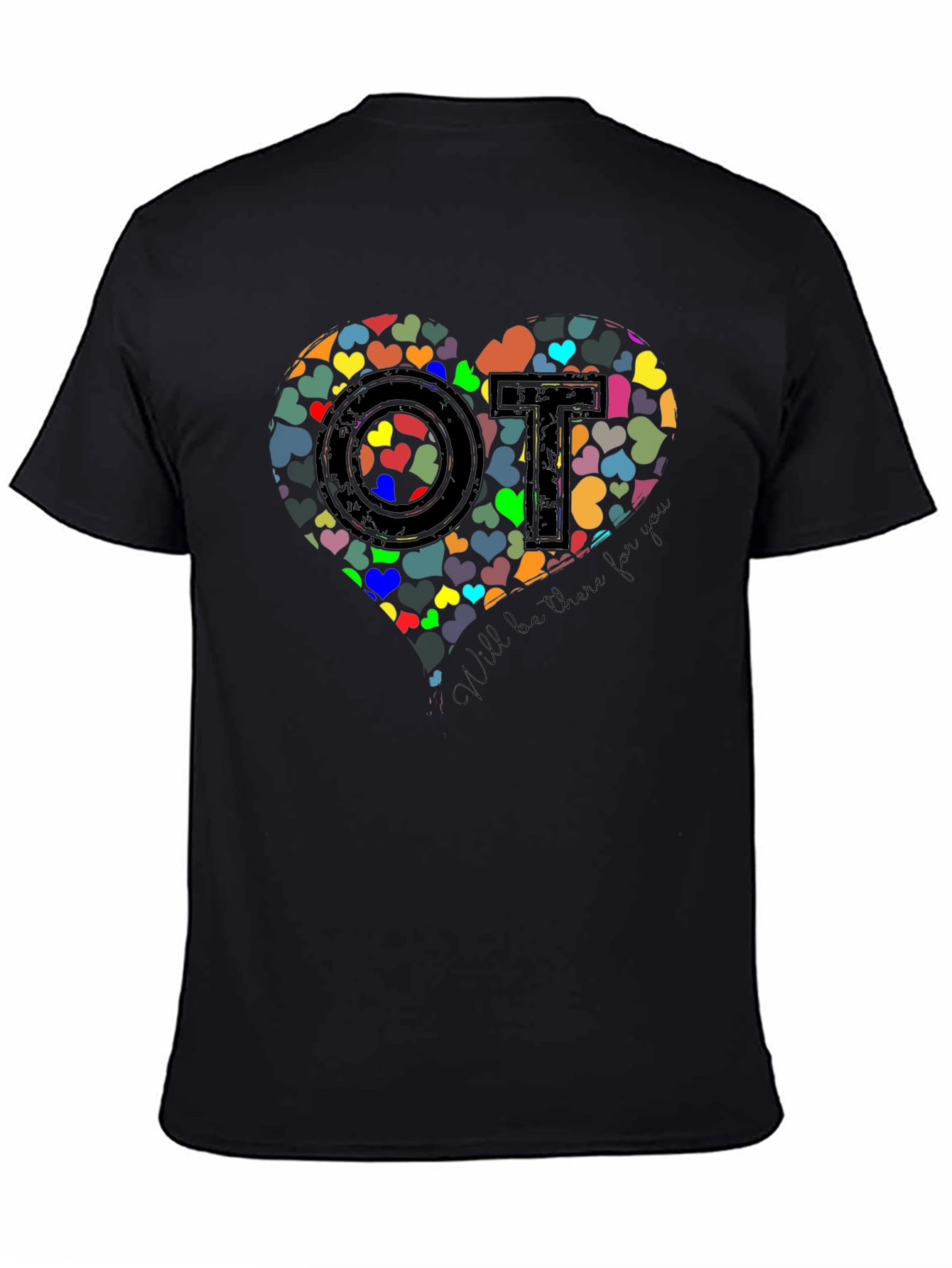 Heart OT T-Shirt - Occupational Therapist Gift