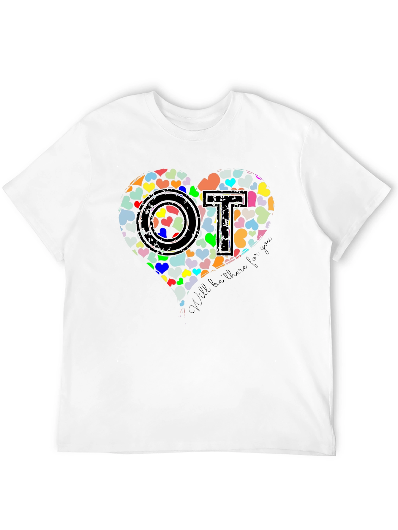 Heart OT T-Shirt - Occupational Therapist Gift