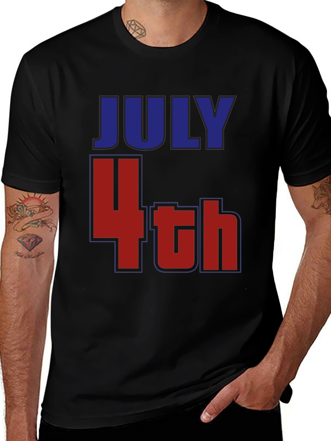 July 4th Independence Day Graphic Tee