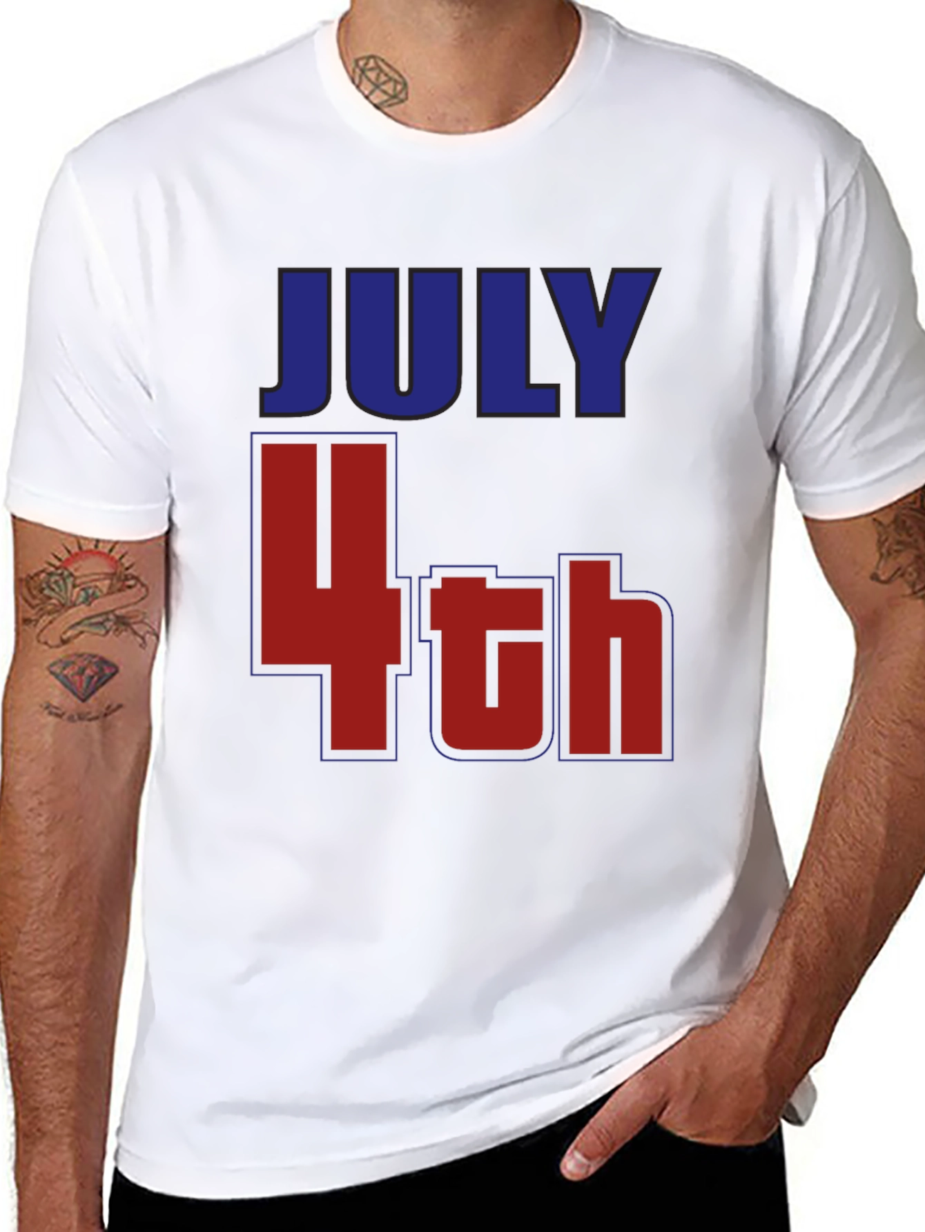 July 4th Independence Day Graphic Tee
