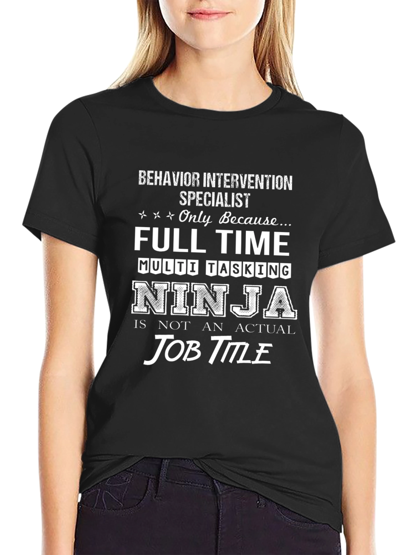 Behavior Intervention Specialist Novelty T-Shirt