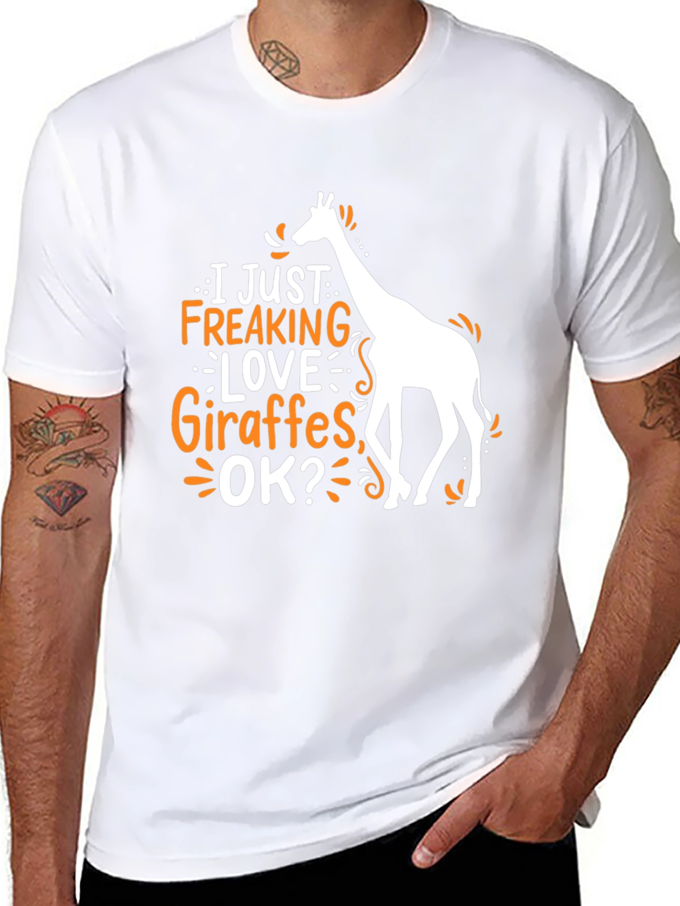 I Love Giraffes T-Shirt