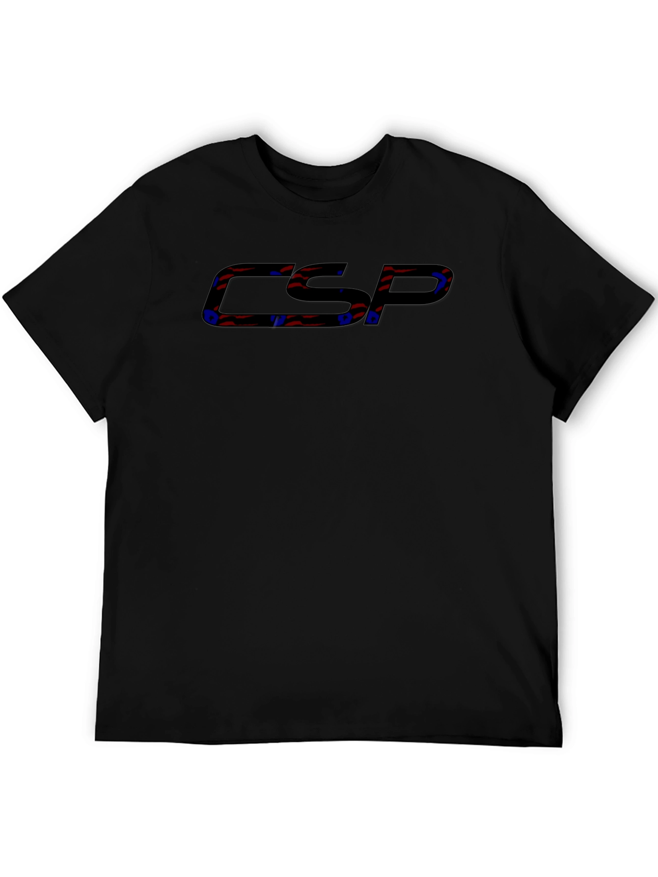 CSP Black T-Shirt Stylish Graphic Tee