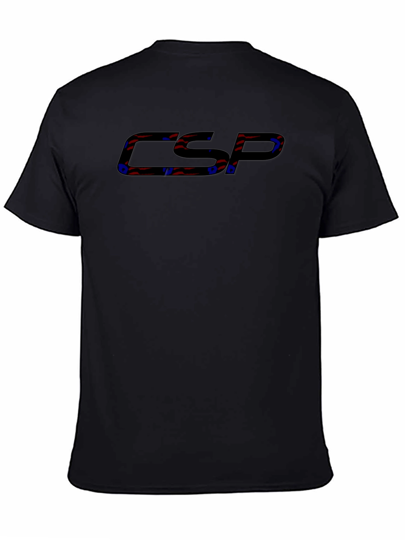CSP Black T-Shirt Stylish Graphic Tee
