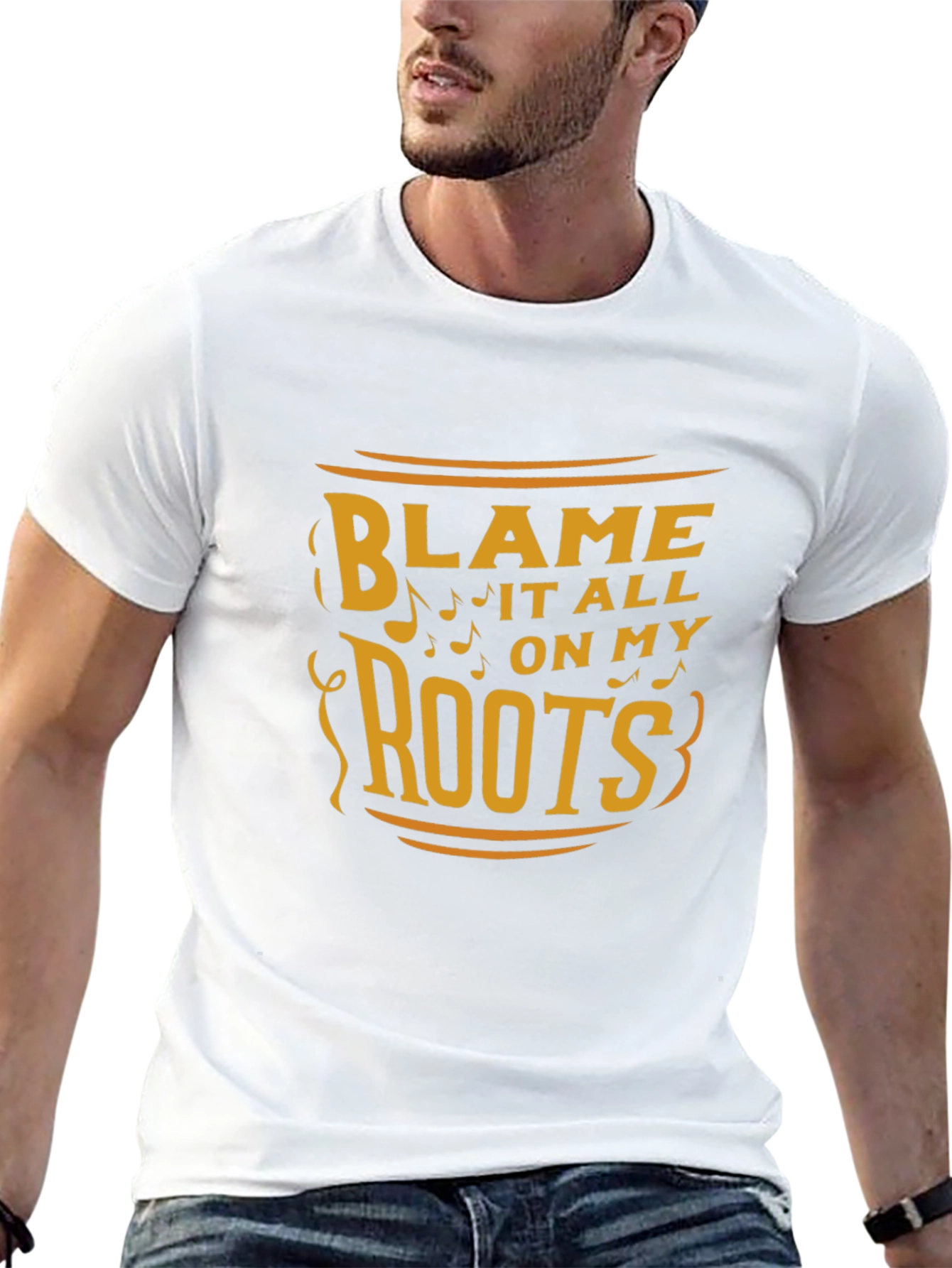 Blame It All On My Roots Graphic Tee