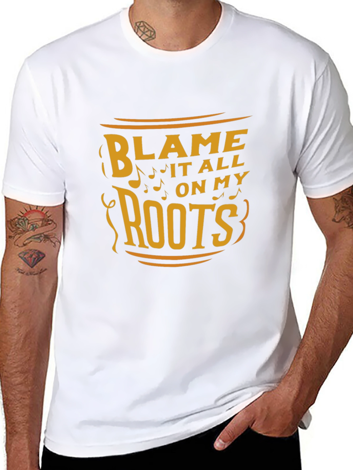 Blame It All On My Roots Graphic Tee