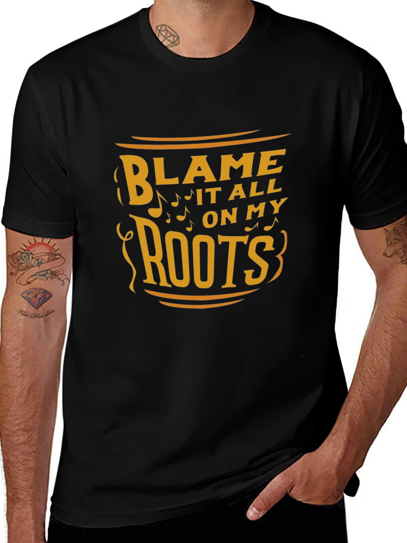 Blame It All On My Roots Graphic Tee
