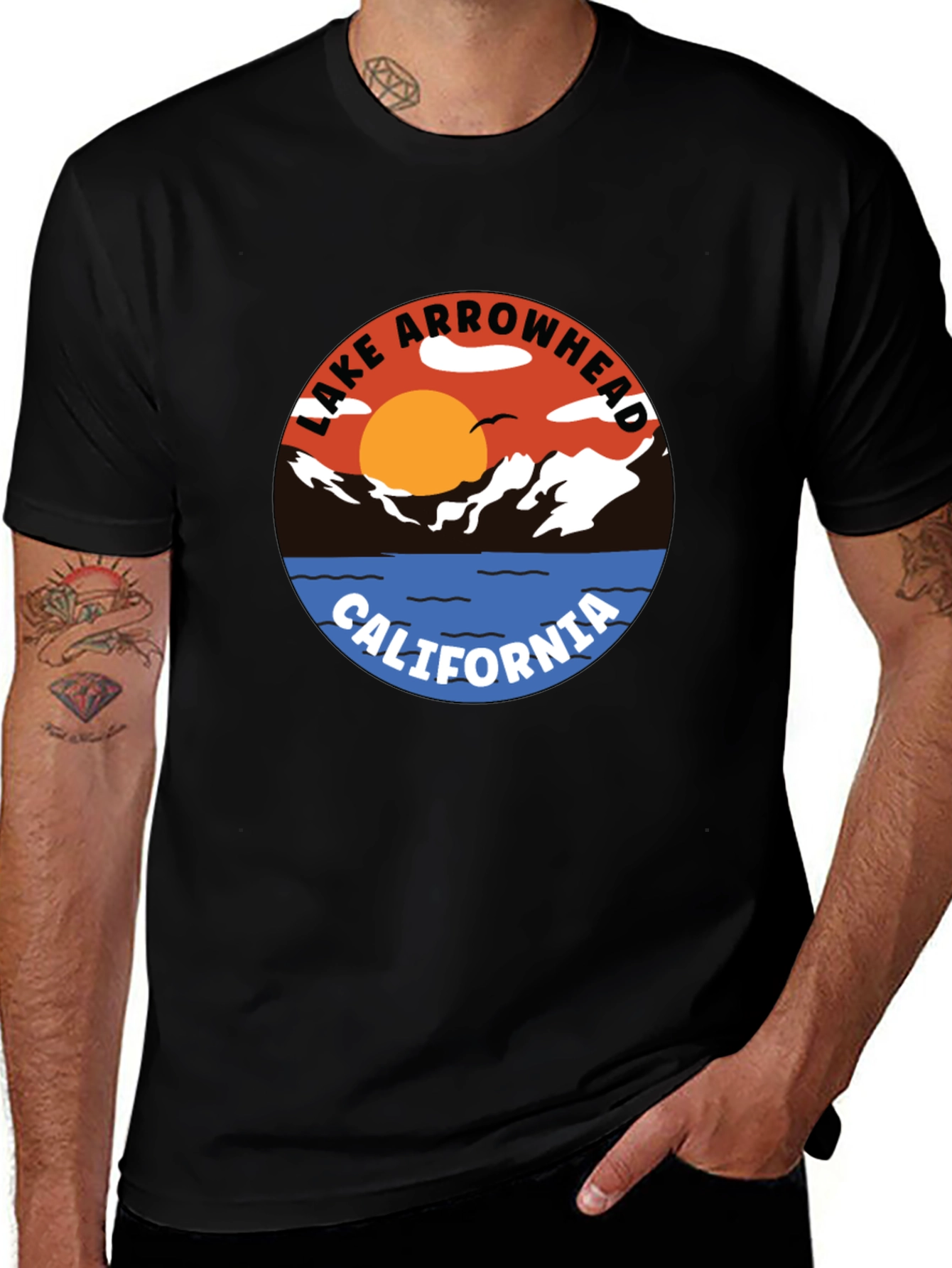 Lake Arrowhead California Graphic T-Shirt
