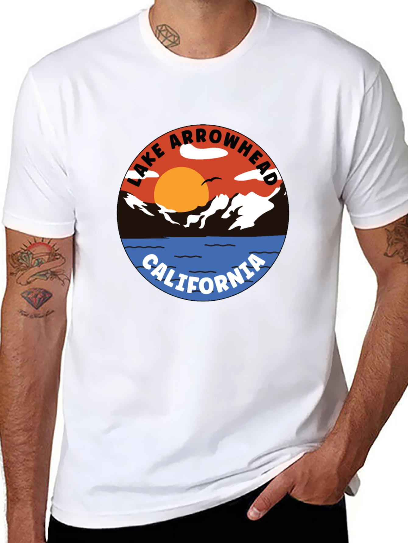 Lake Arrowhead California Graphic T-Shirt