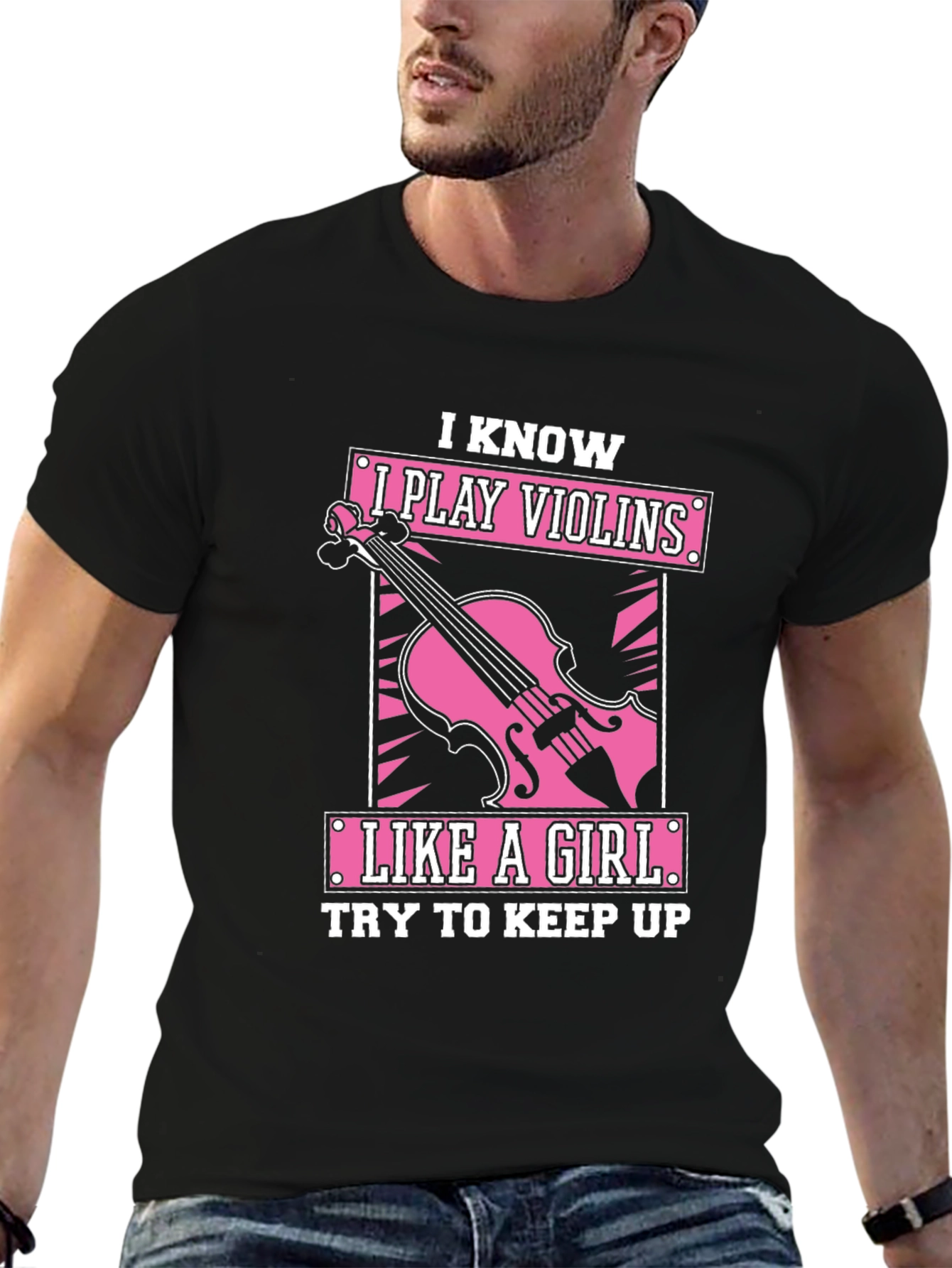 I Play Violins Like A Girl T-Shirt