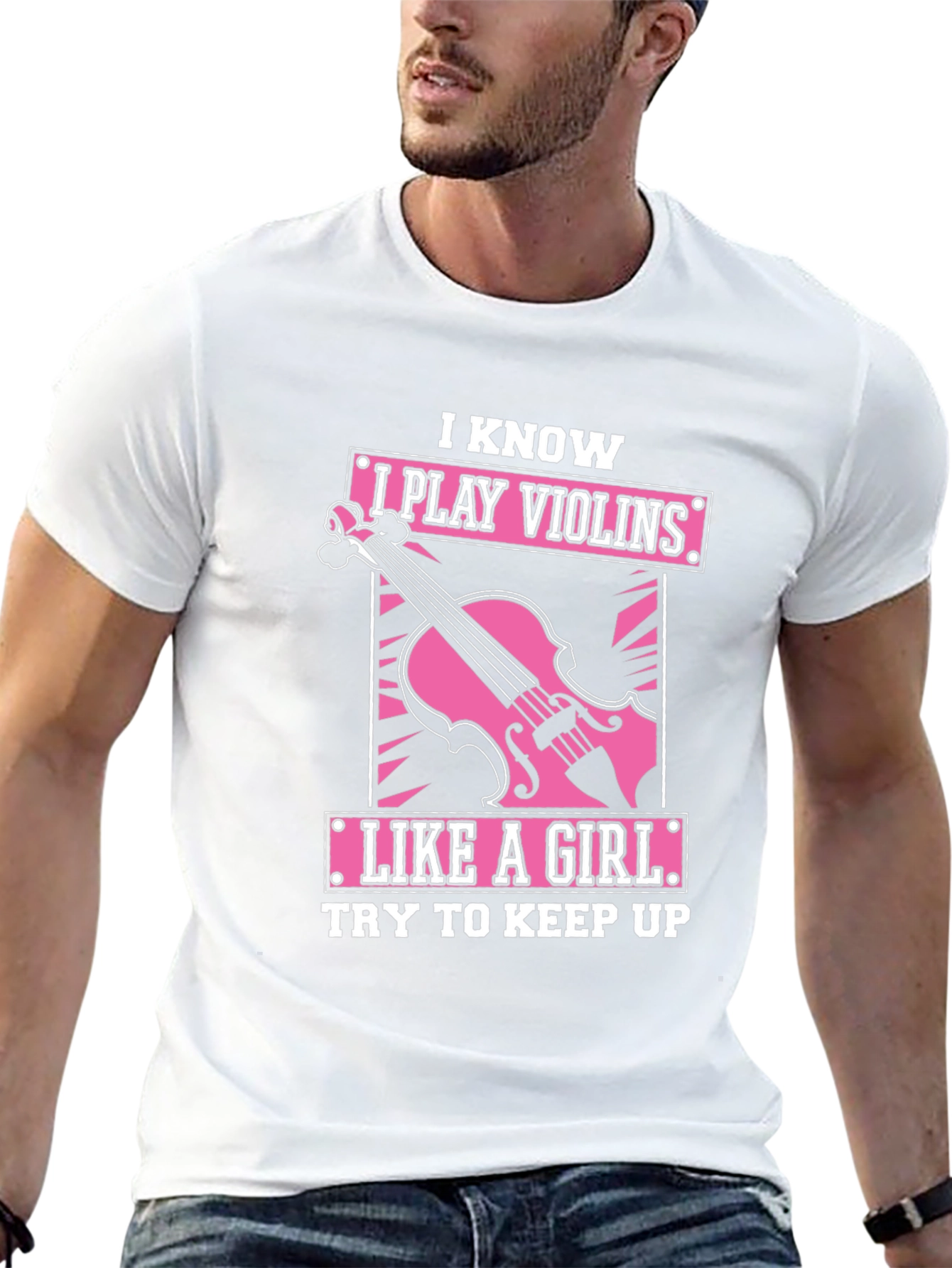I Play Violins Like A Girl T-Shirt