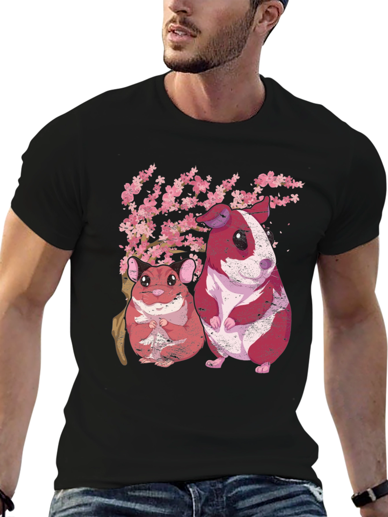 Hamster & Guinea Pig Cherry Blossom Tee