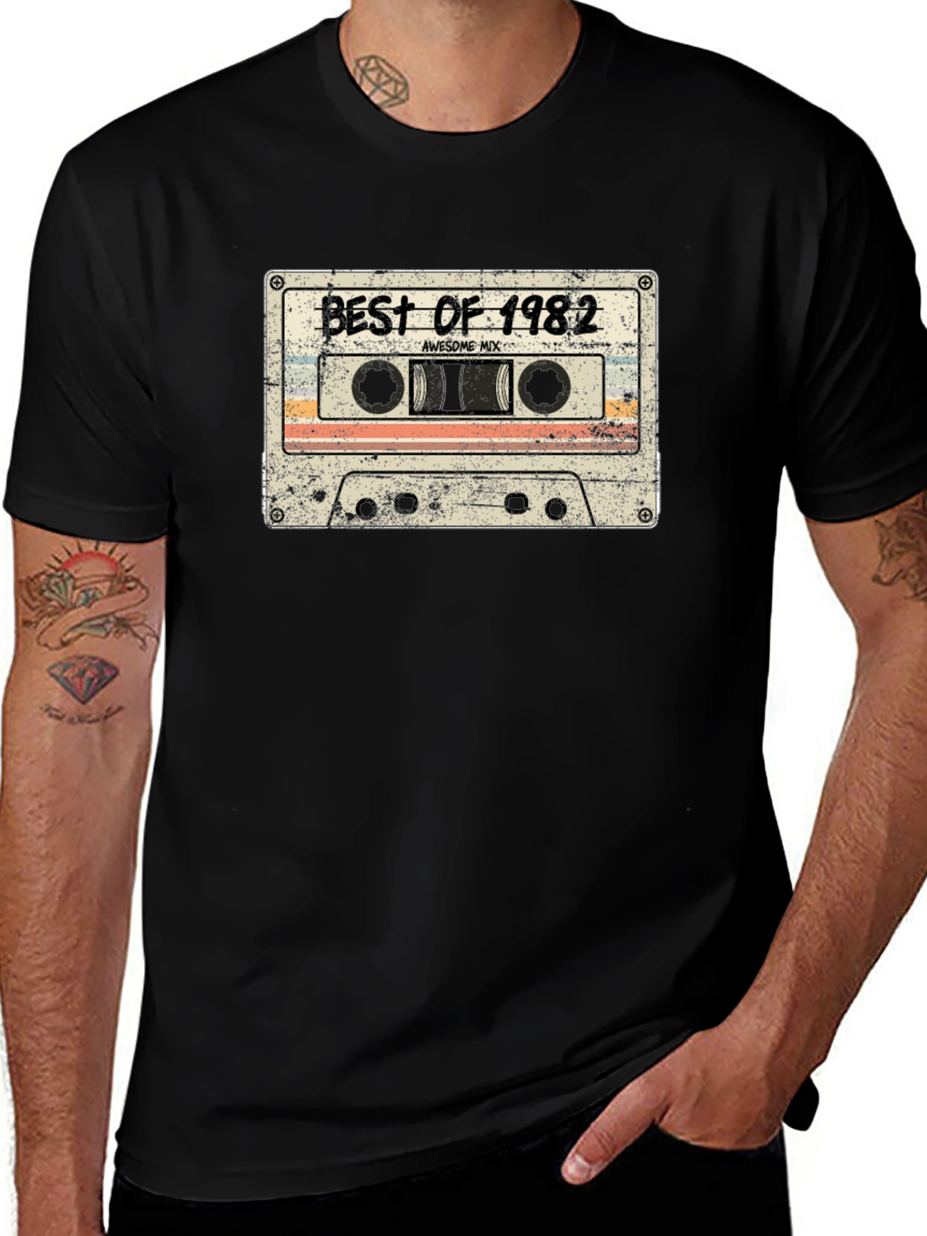 Best of 1982 Cassette Tape T-Shirt