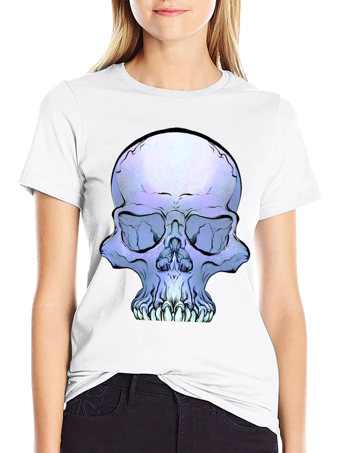 Skull Graphic Tee - Unique Design Bold Style