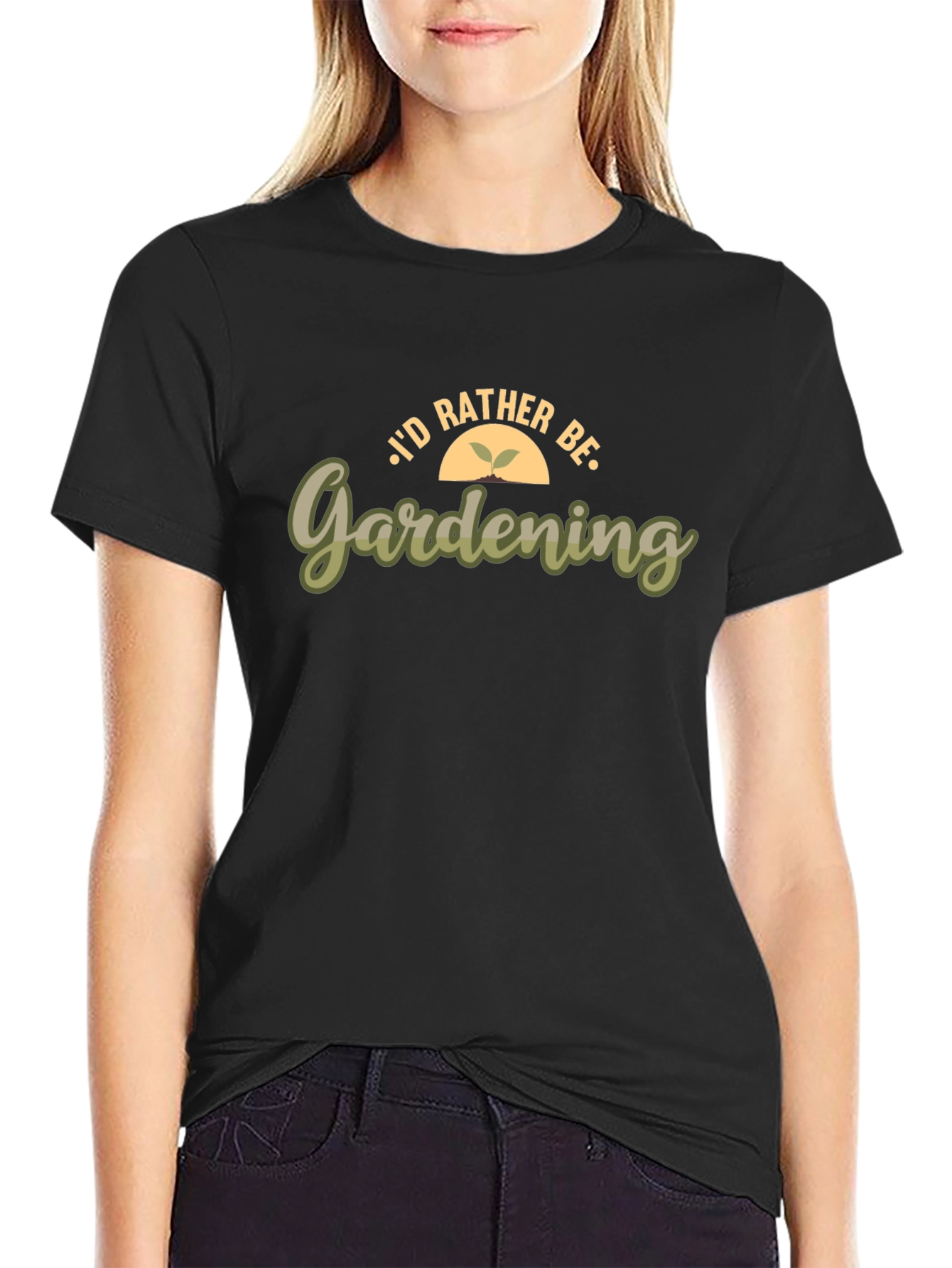 Id Rather Be Gardening T-Shirt