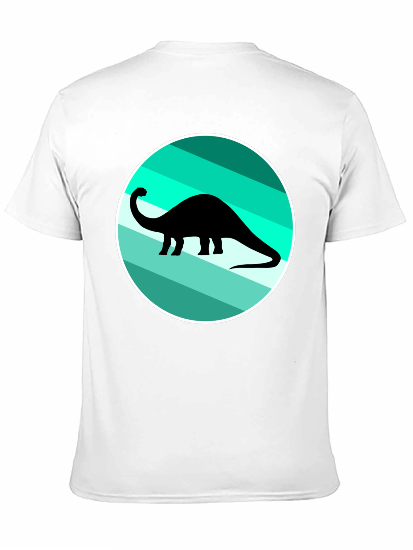 Dino Circle Graphic T-Shirt - Casual Cool