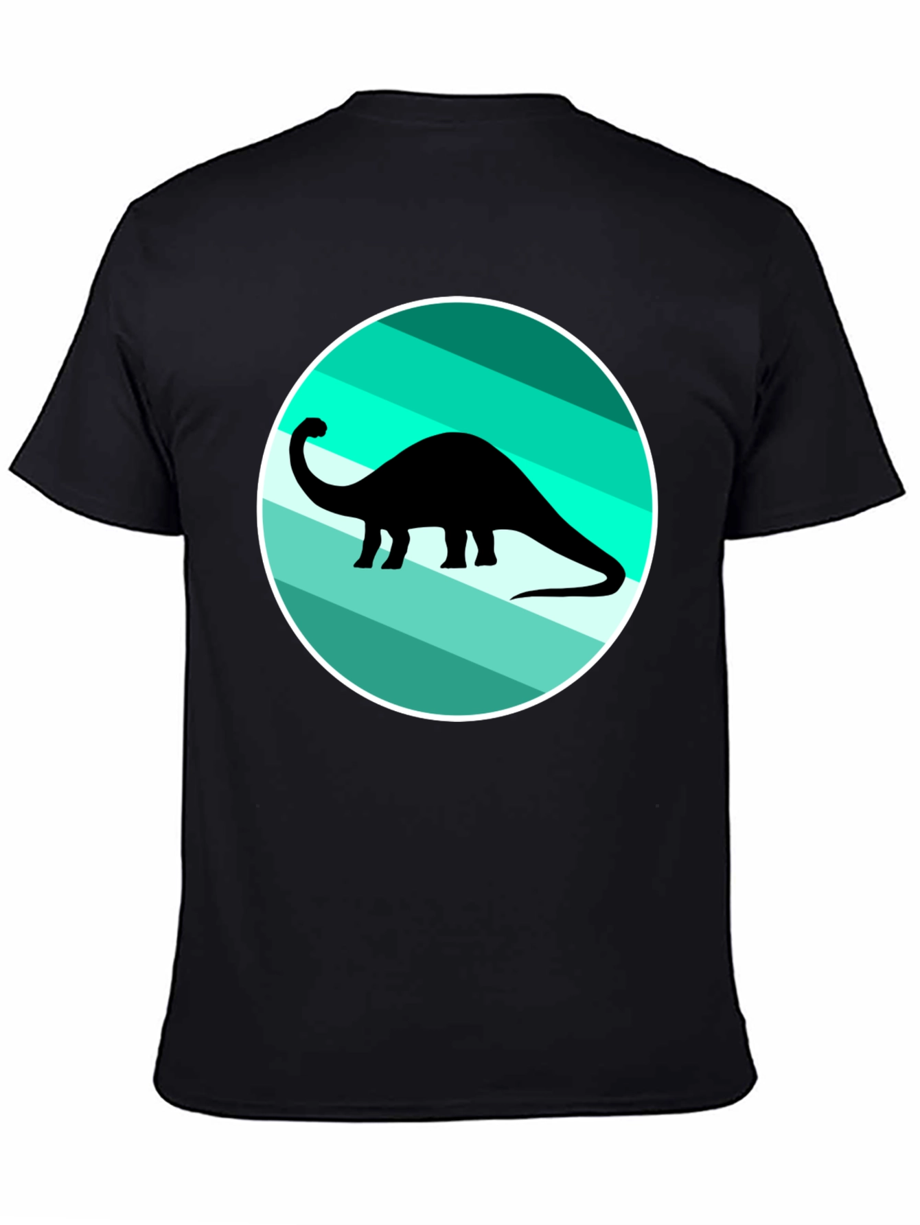 Dino Circle Graphic T-Shirt - Casual Cool