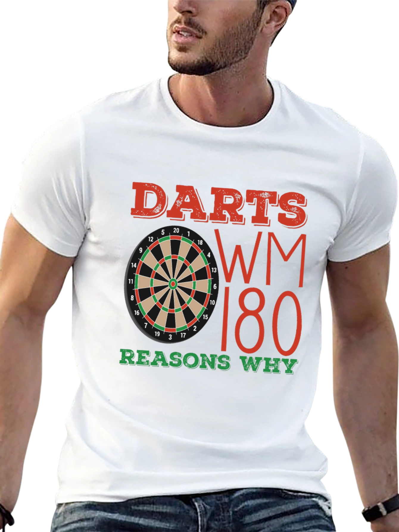 Darts WM 180 Reasons Why T-Shirt