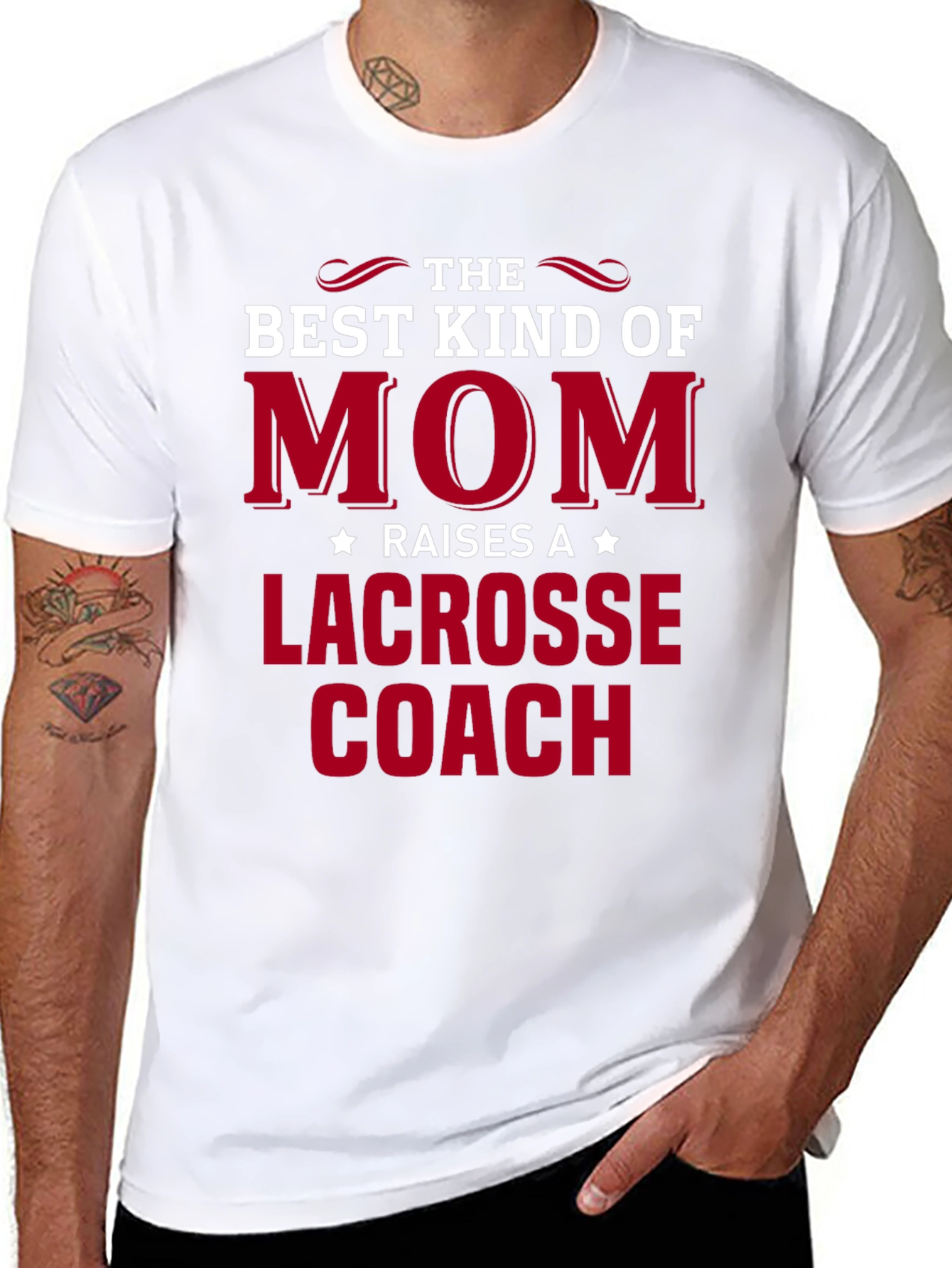 Lacrosse Coach Mom T-Shirt