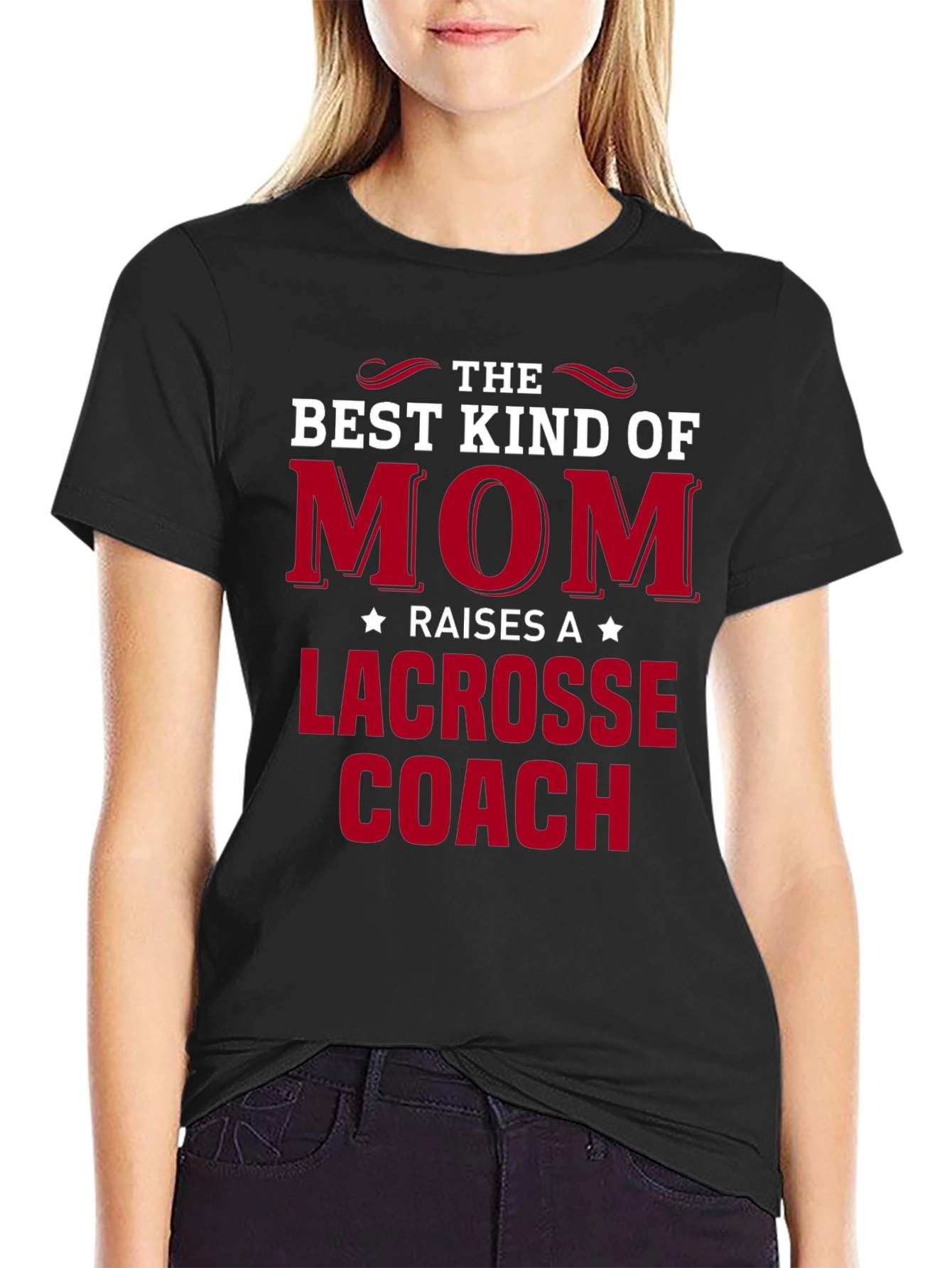 Lacrosse Coach Mom T-Shirt