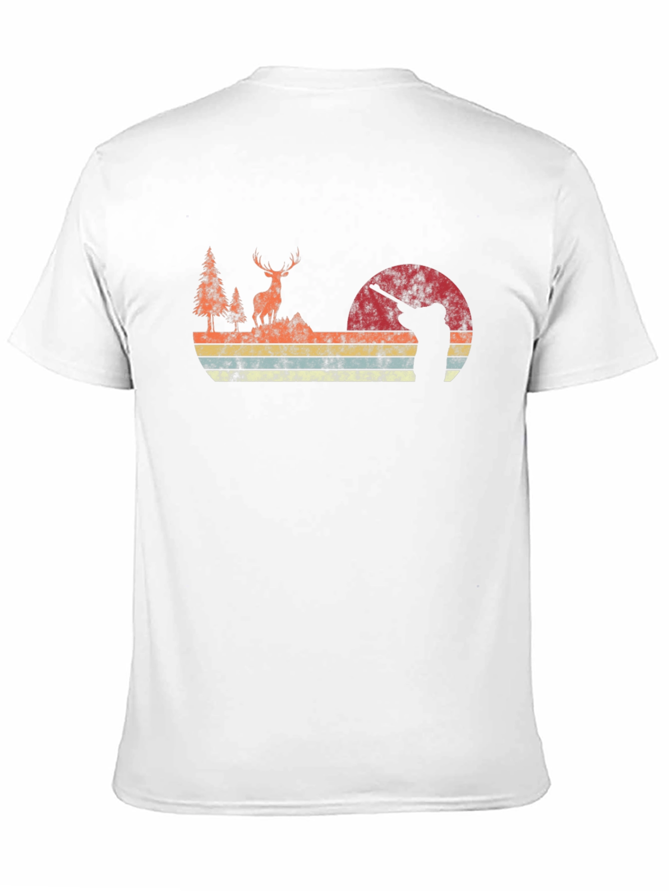 Retro Deer Hunter Graphic Tee