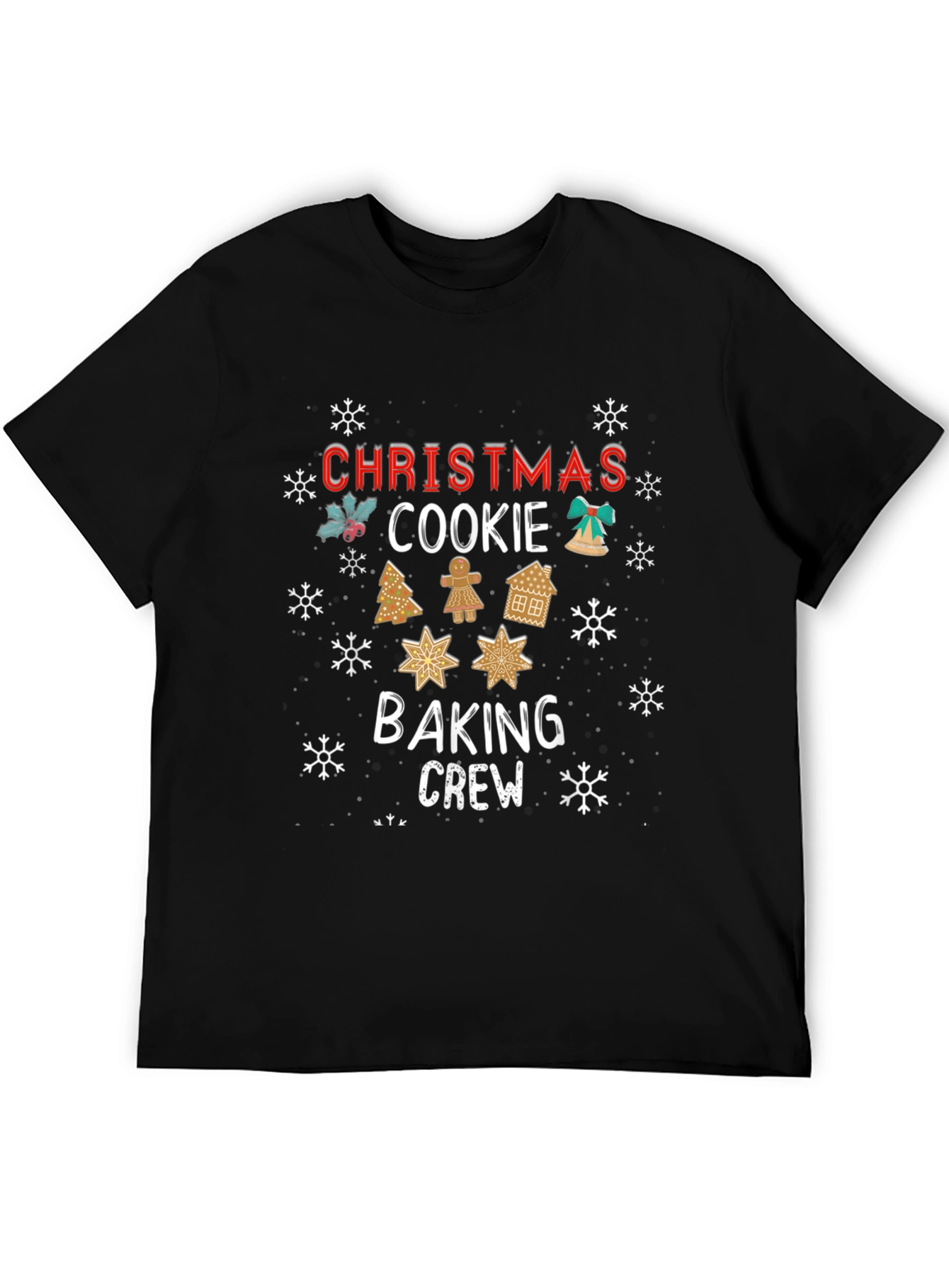 Christmas Cookie Baking Crew T-Shirt