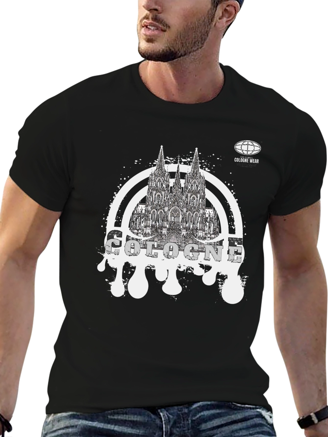 Cologne Germany Cathedral Graphic T-Shirt