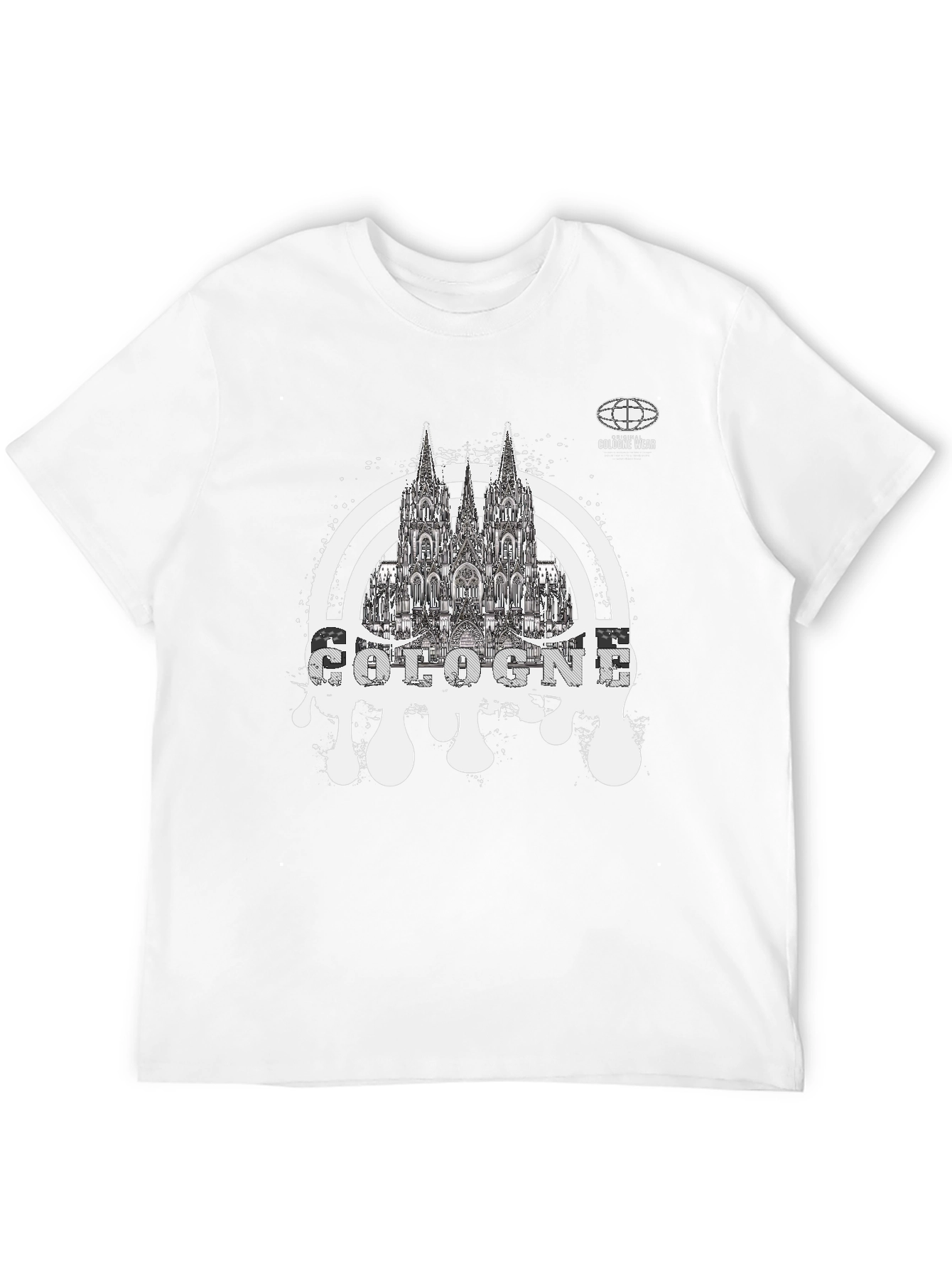 Cologne Germany Cathedral Graphic T-Shirt
