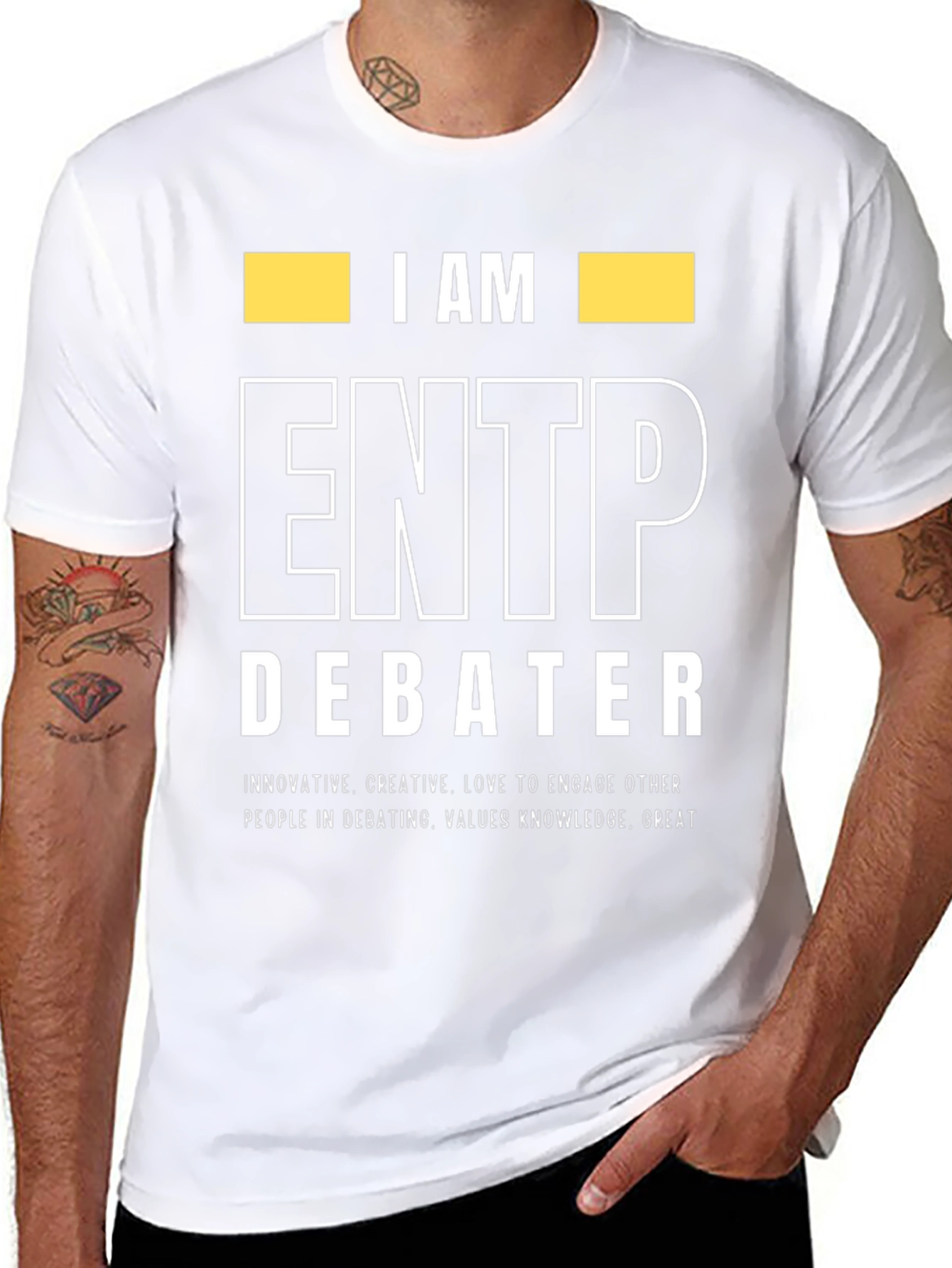 I AM ENTP Debater Graphic T-Shirt