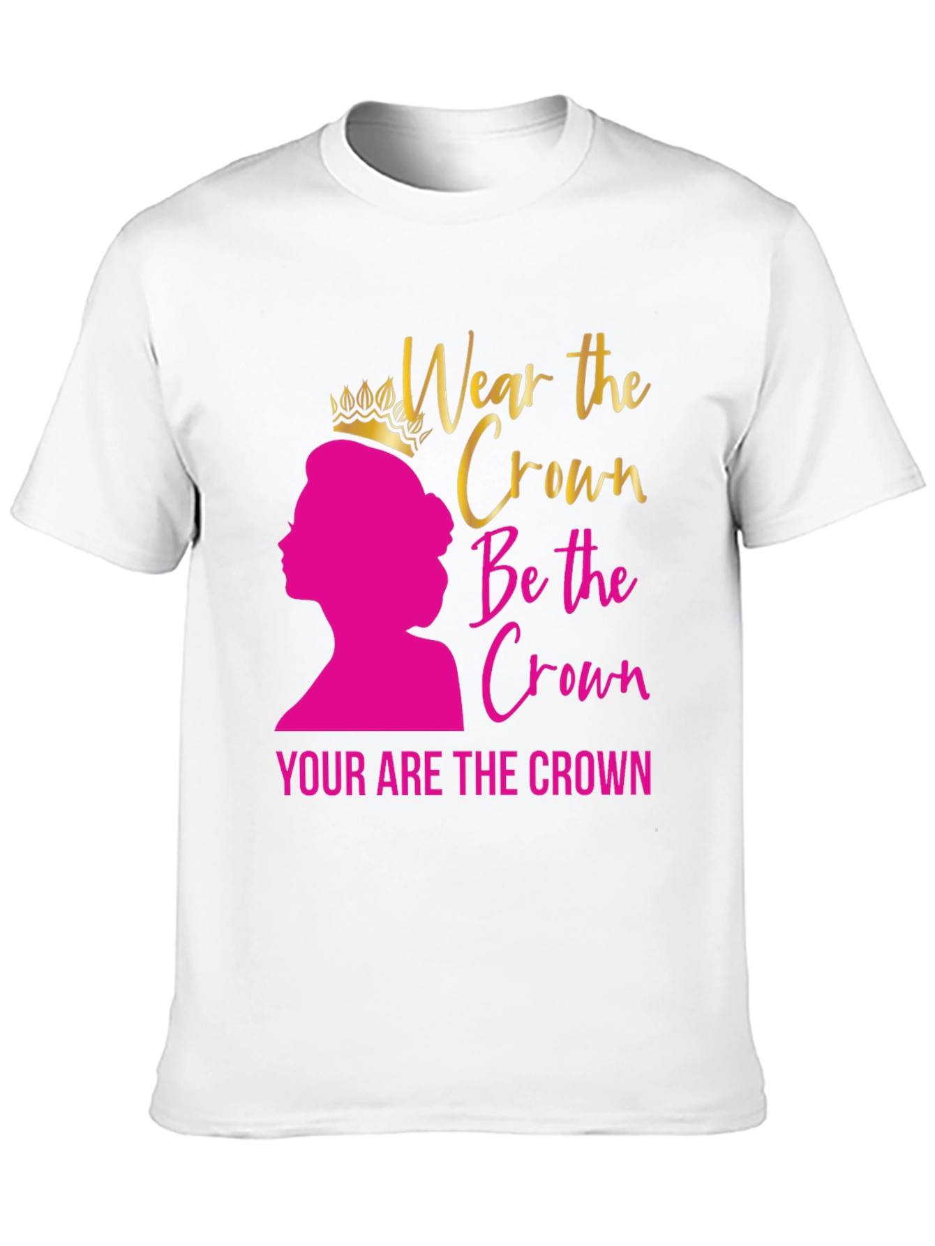 Wear the Crown Black Graphic Tee