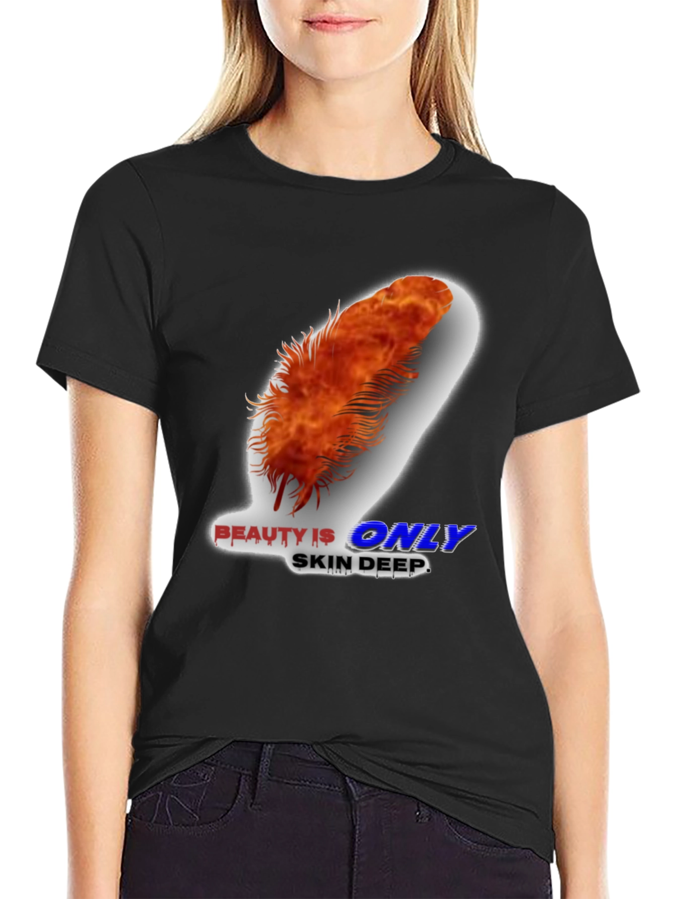 Beauty is Only Skin Deep Graphic T-Shirt