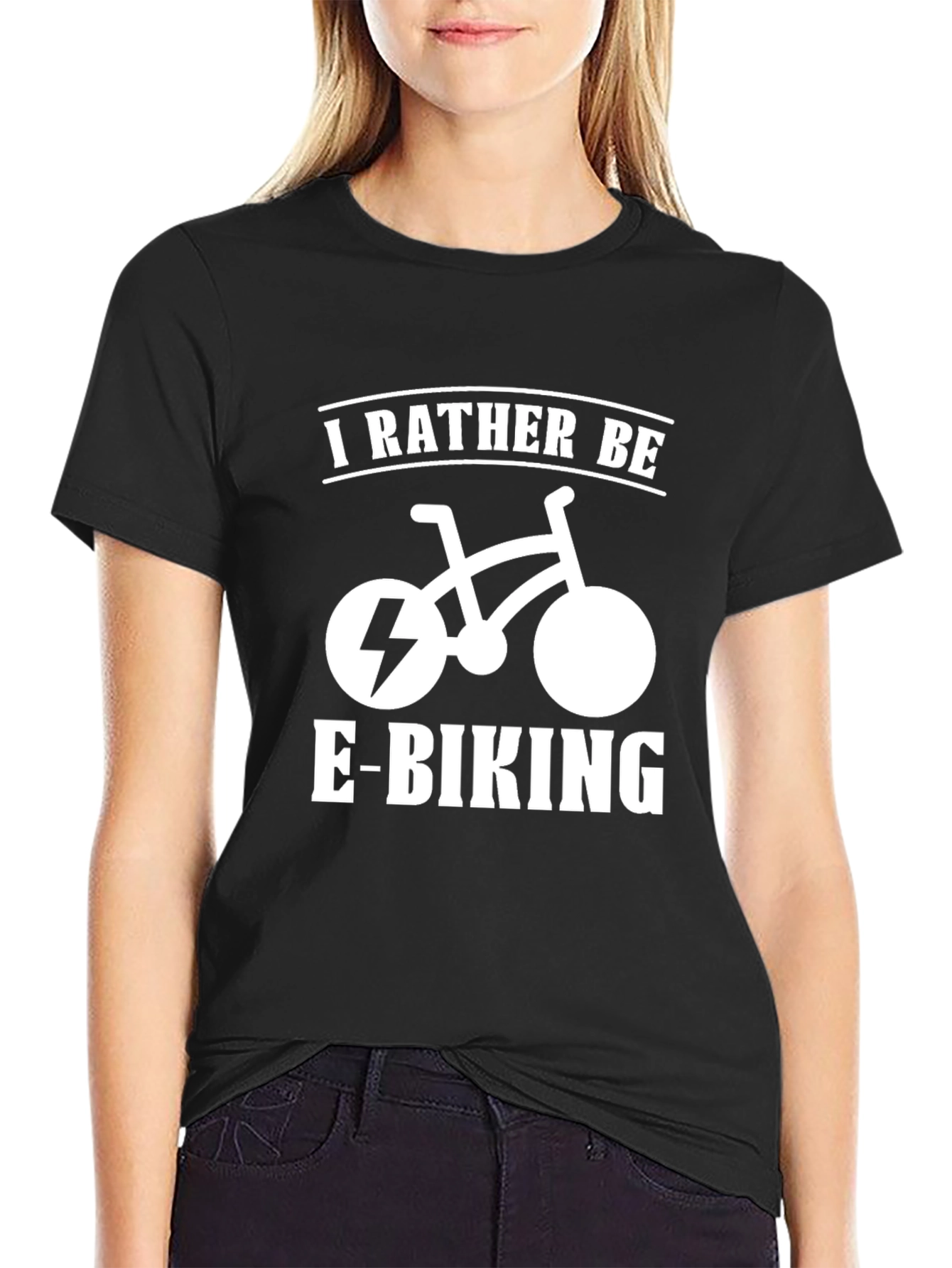 I Rather Be E-Biking Tee