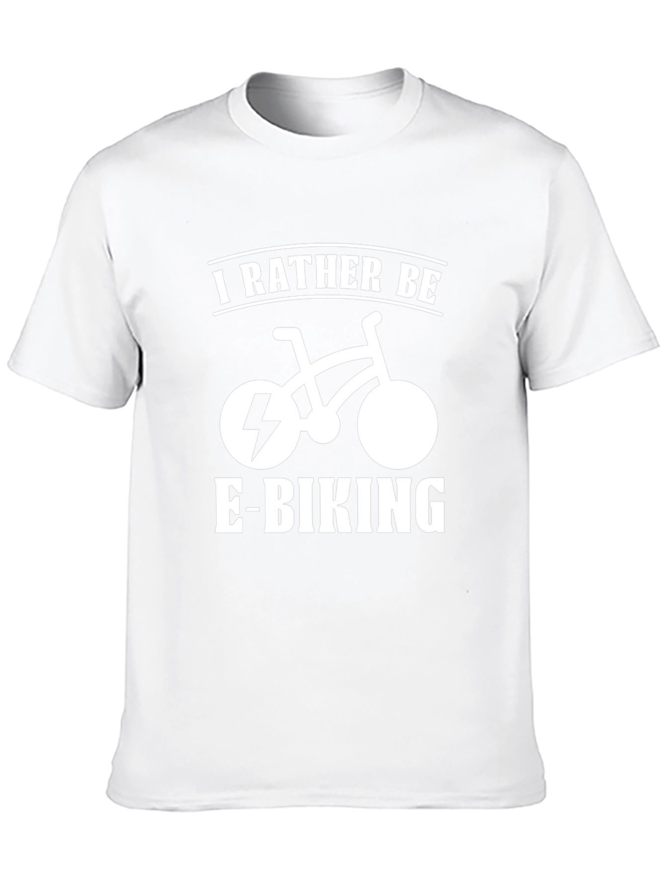 I Rather Be E-Biking Tee