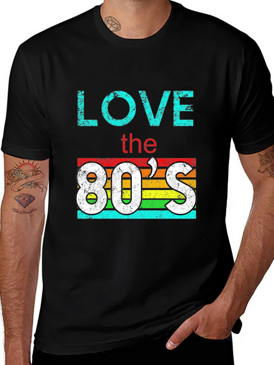 Love the 80s T-Shirt - Retro Vintage Style Tee