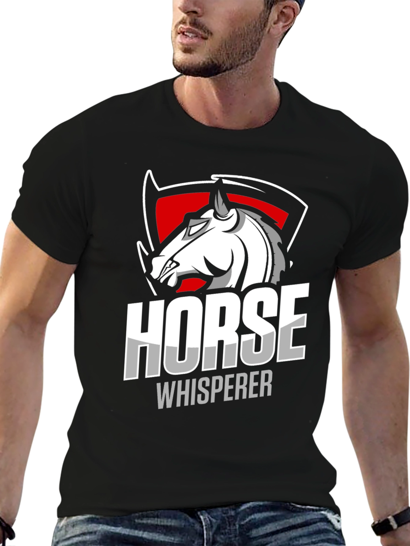 Horse Whisperer Graphic T-Shirt - Equestrian Gift