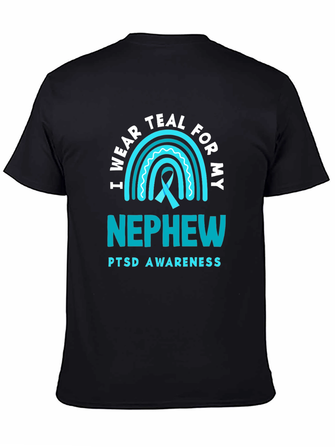 Teal PTSD Awareness Nephew T-Shirt