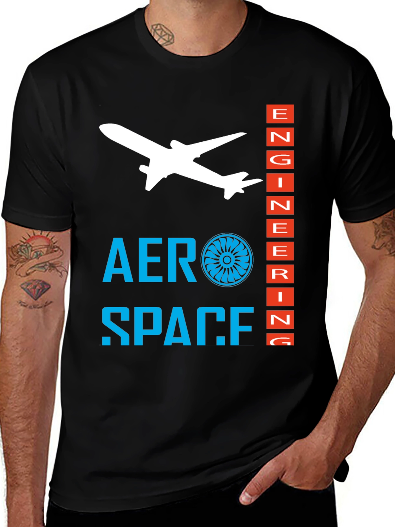 Aerospace Engineering T-Shirt - Airplane Design
