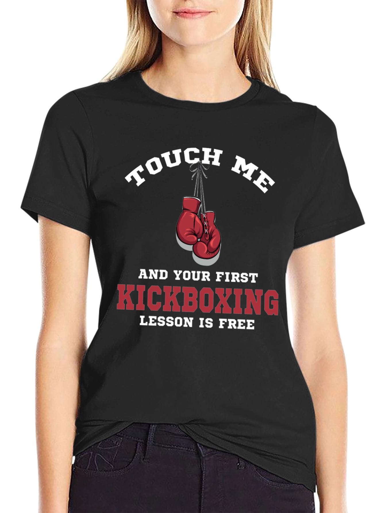 Touch Me Kickboxing Lesson T-Shirt