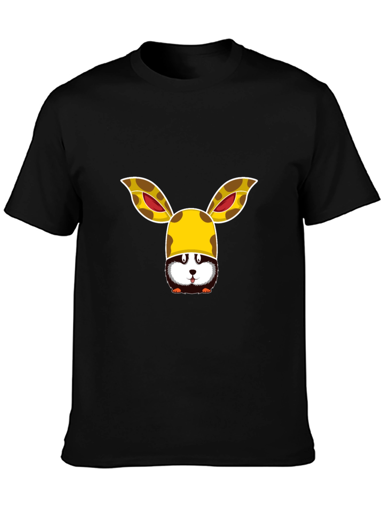 Whimsical Animal Tee - Giraffe Bunny