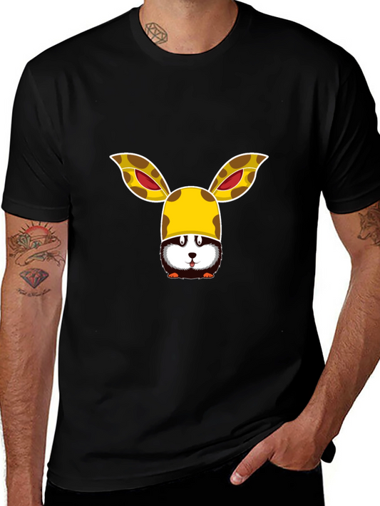 Whimsical Animal Tee - Giraffe Bunny