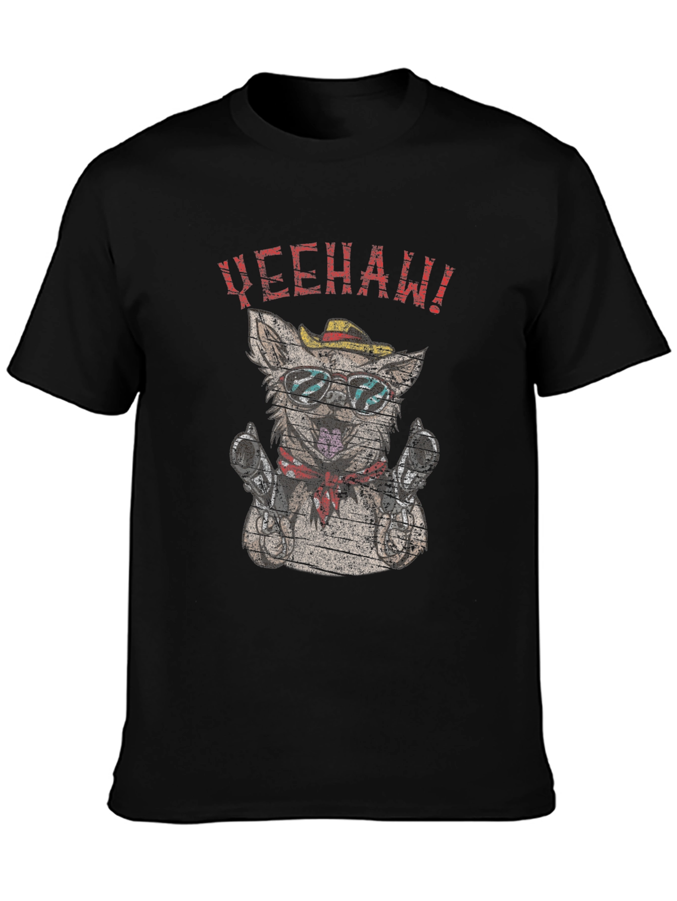 YEEHAW Cowboy Dog Graphic Tee