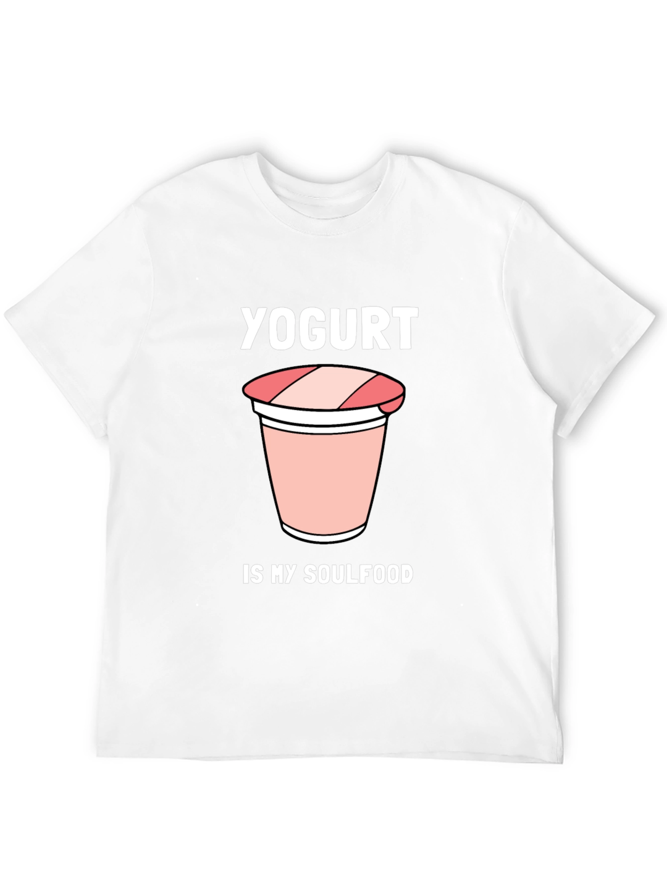Yogurt is My Soulfood Black Graphic Tee