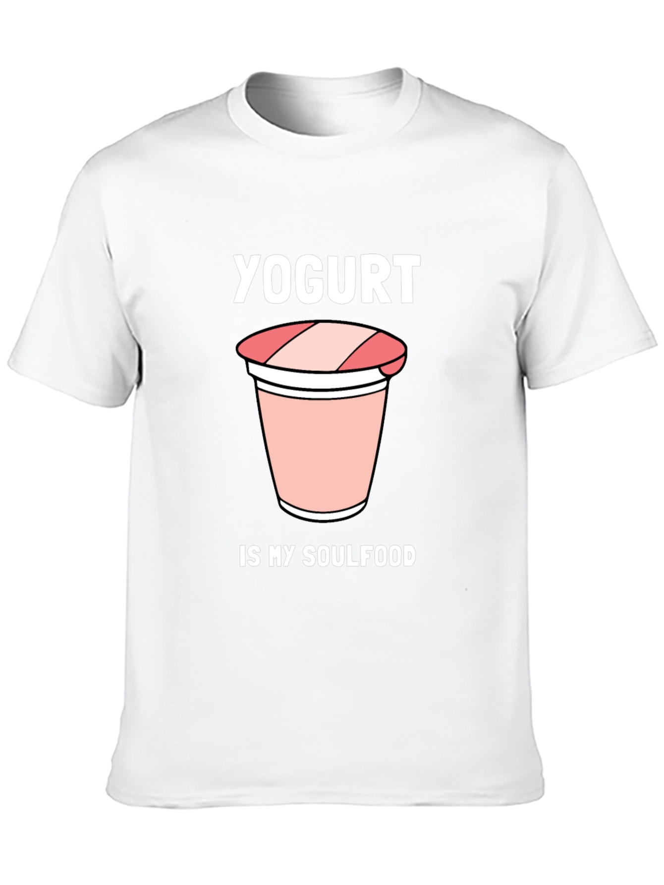 Yogurt is My Soulfood Black Graphic Tee