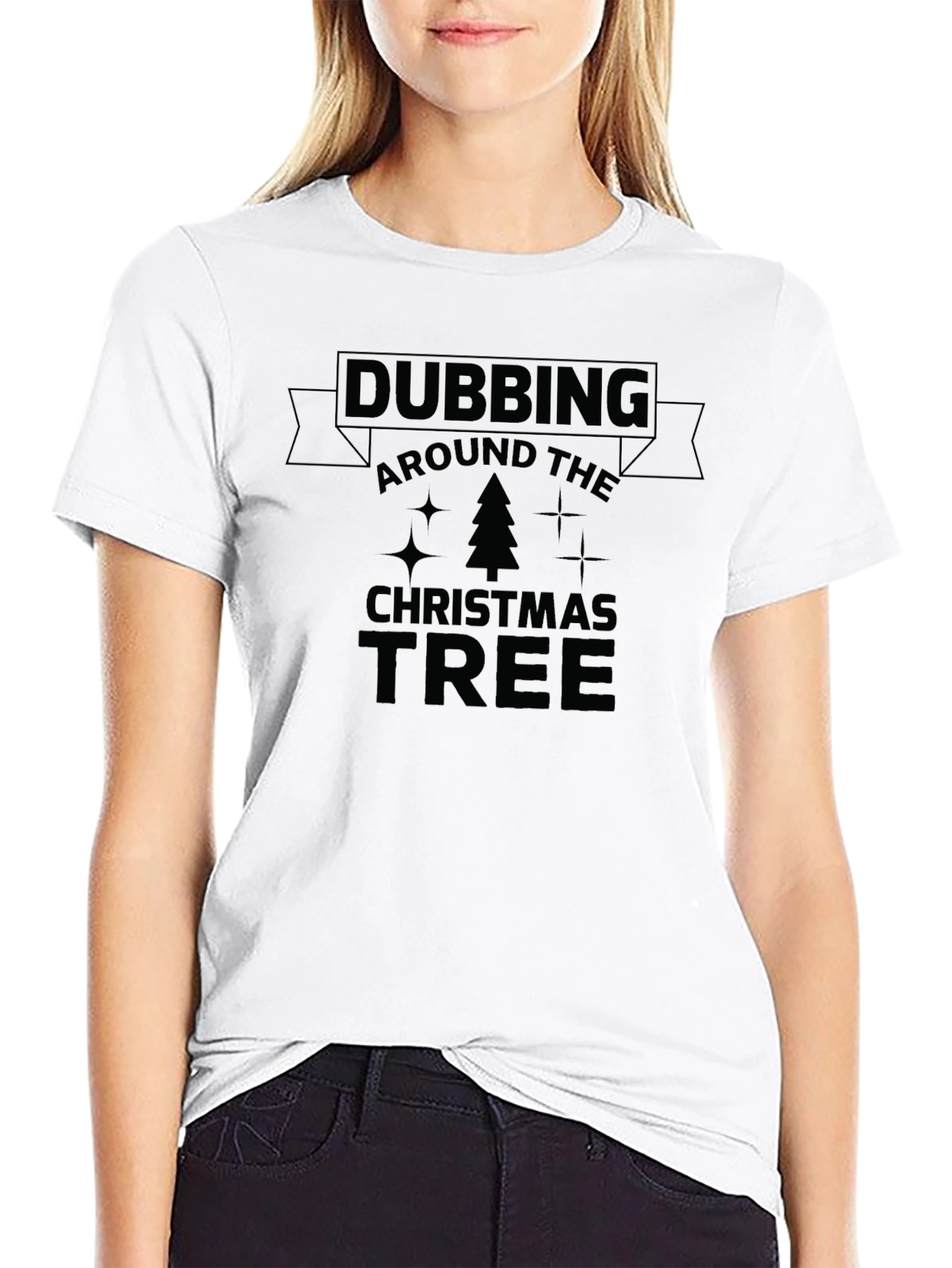 Dubbing Around The Christmas Tree T-Shirt