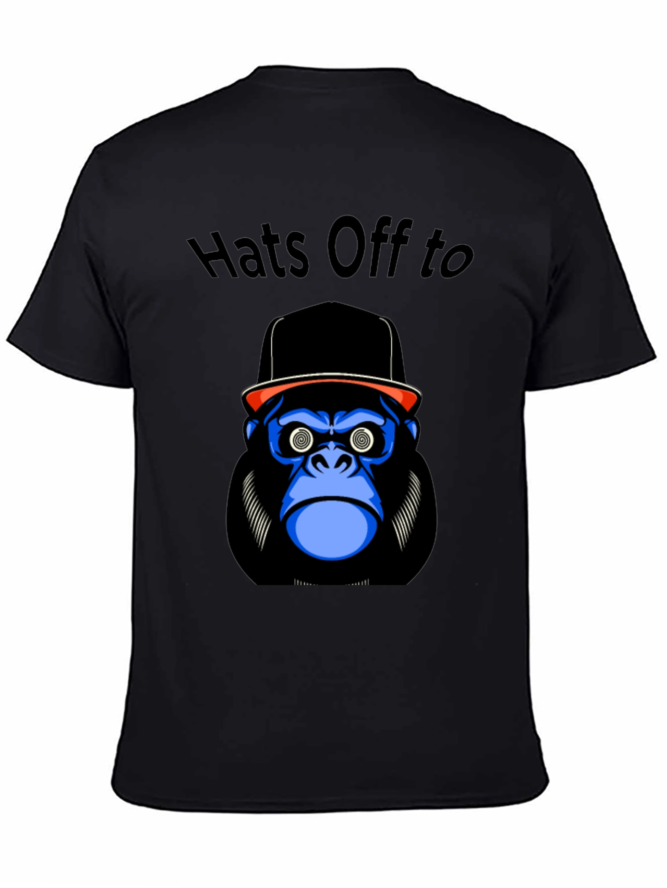 Hats Off To Gorilla Graphic T-Shirt