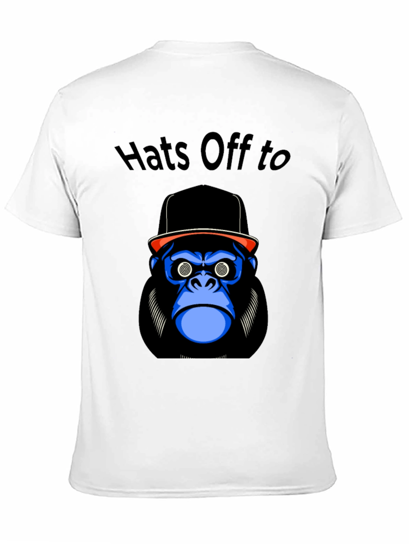 Hats Off To Gorilla Graphic T-Shirt