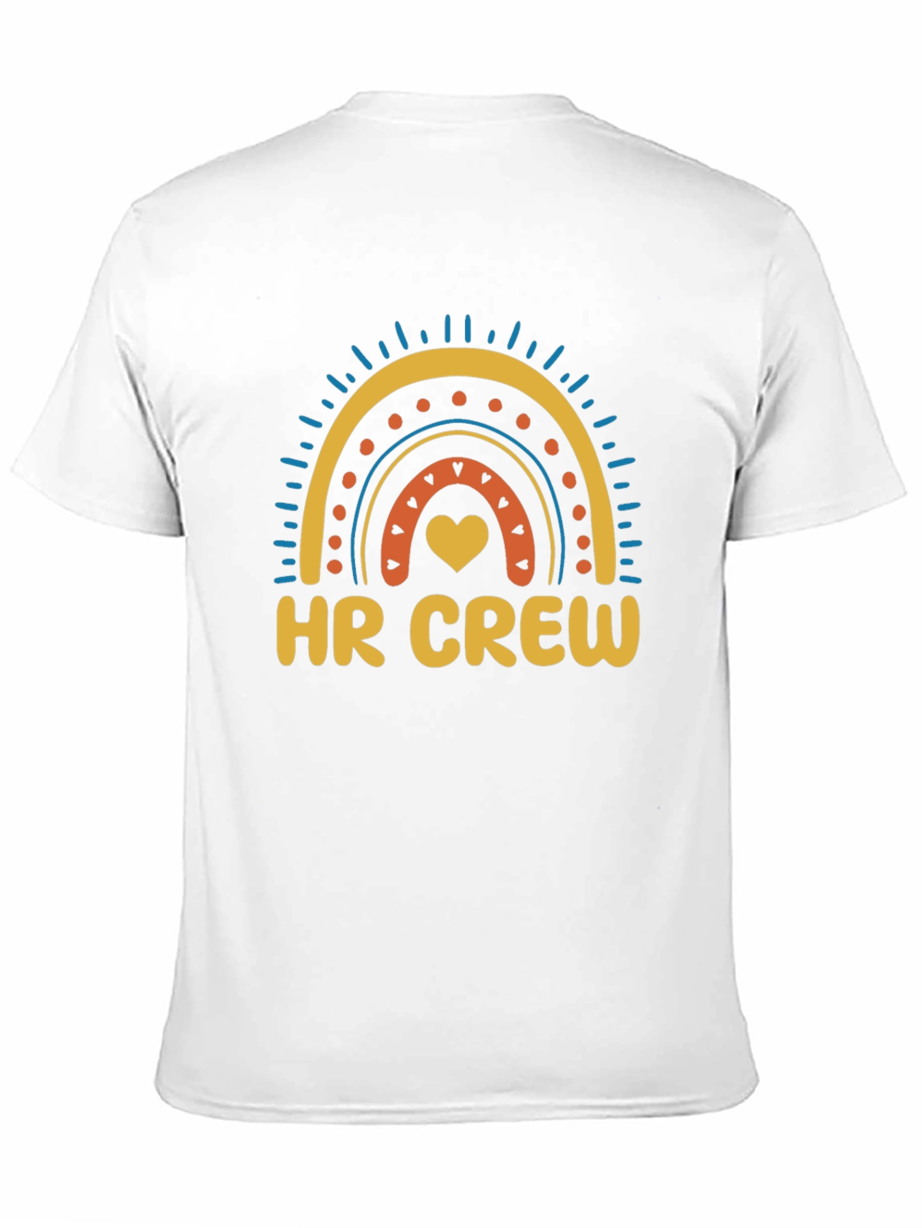 HR Crew Rainbow Graphic Tee - Black