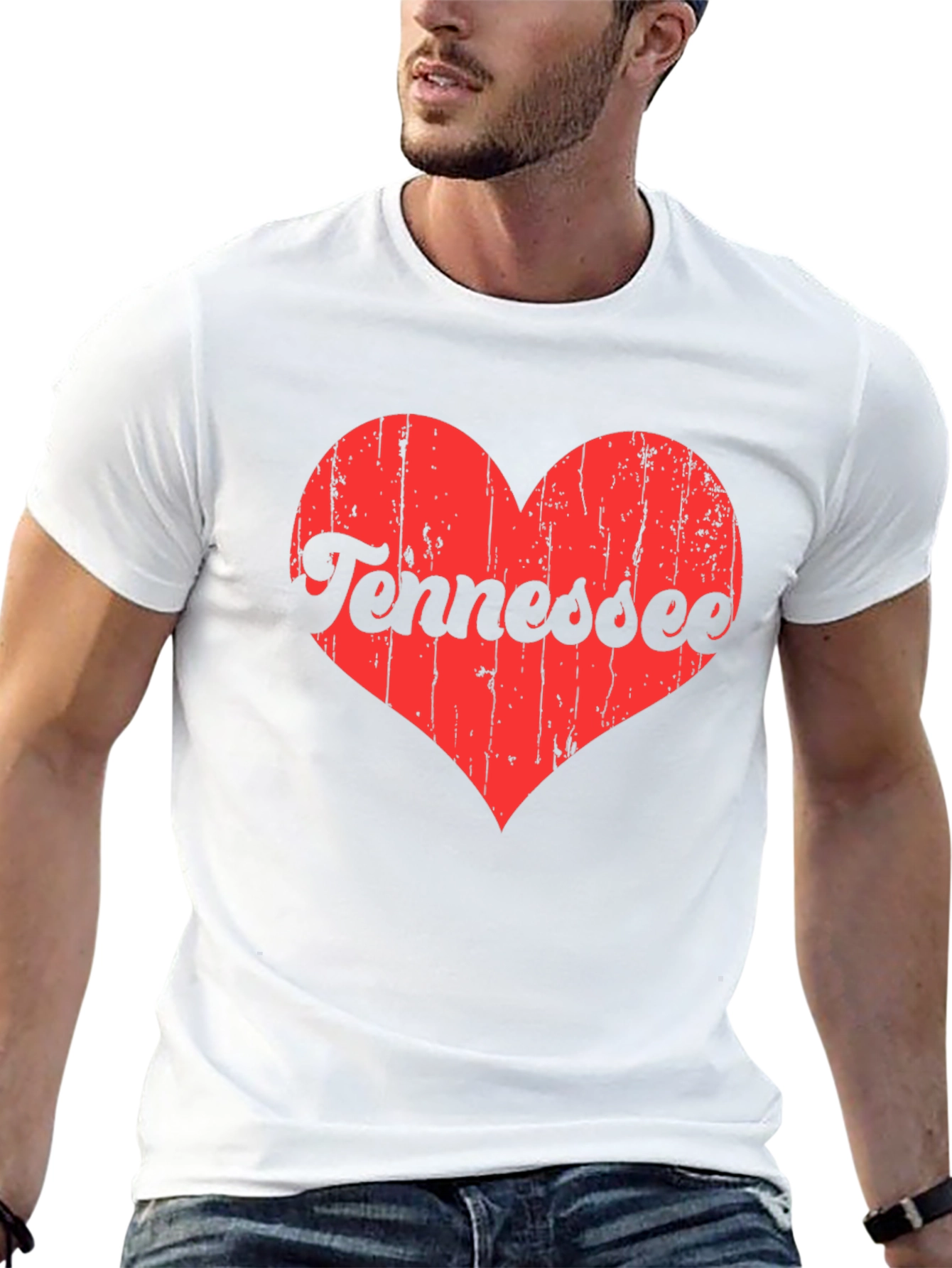 Tennessee Heart Graphic T-Shirt