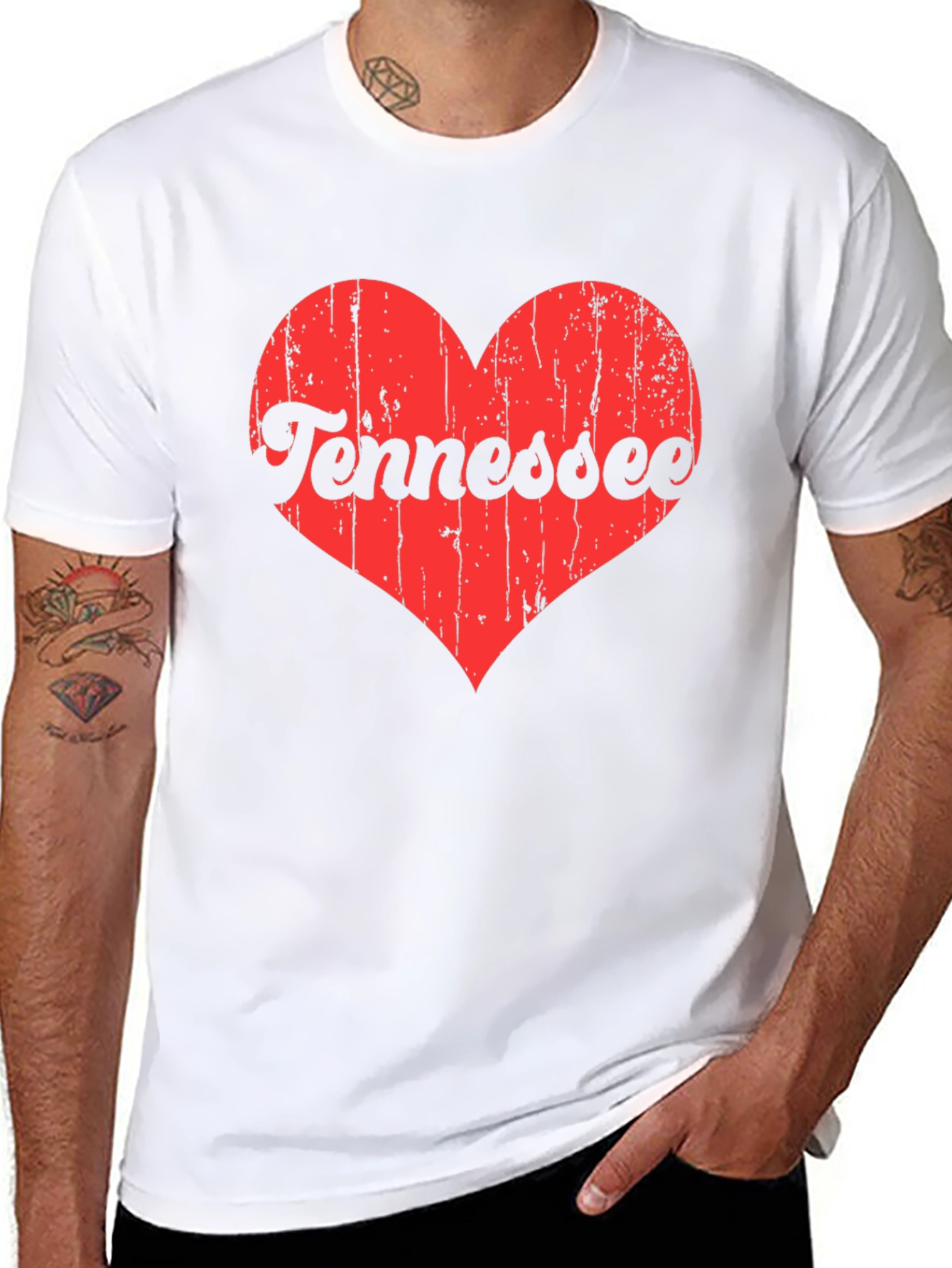 Tennessee Heart Graphic T-Shirt