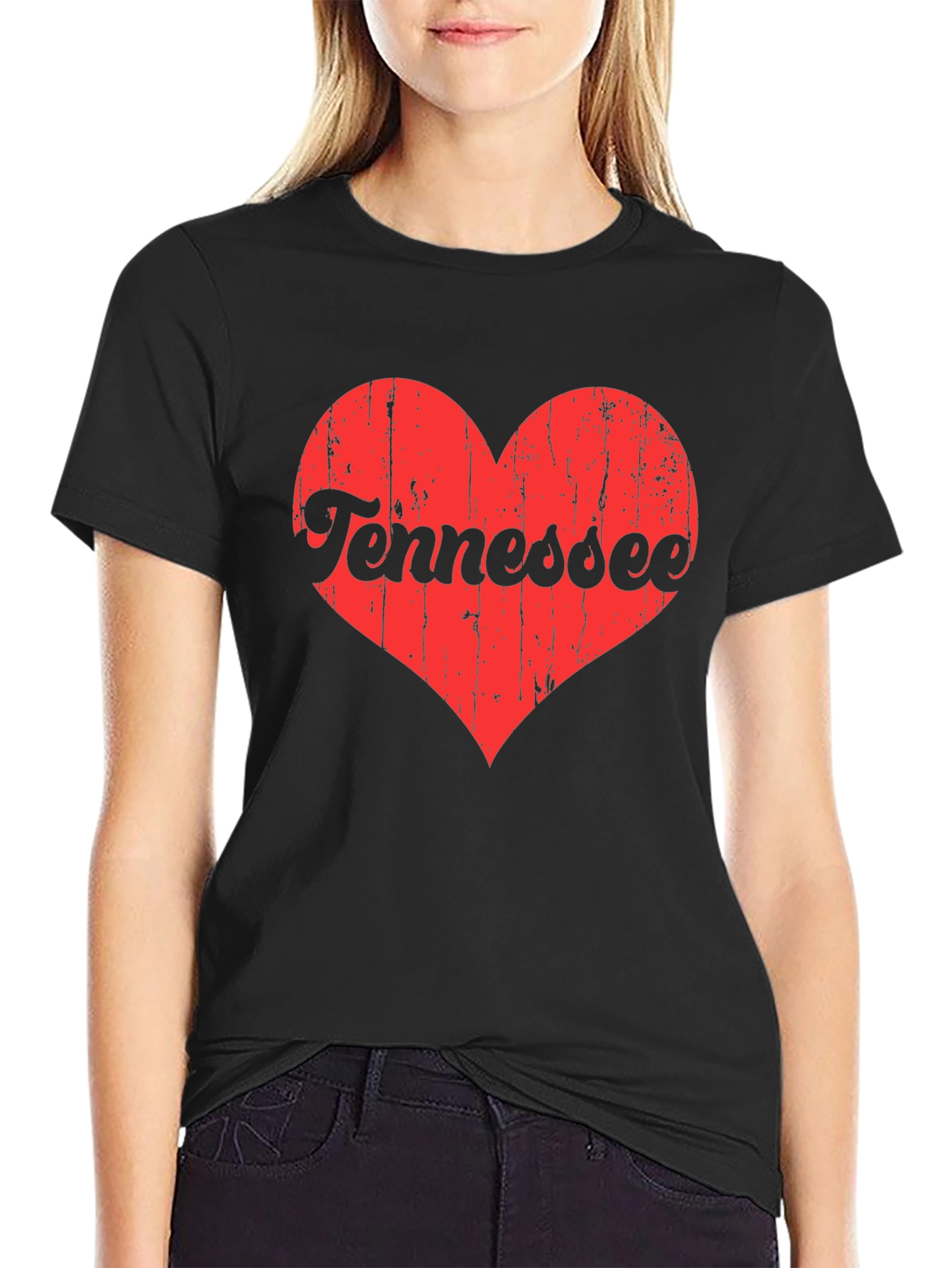 Tennessee Heart Graphic T-Shirt